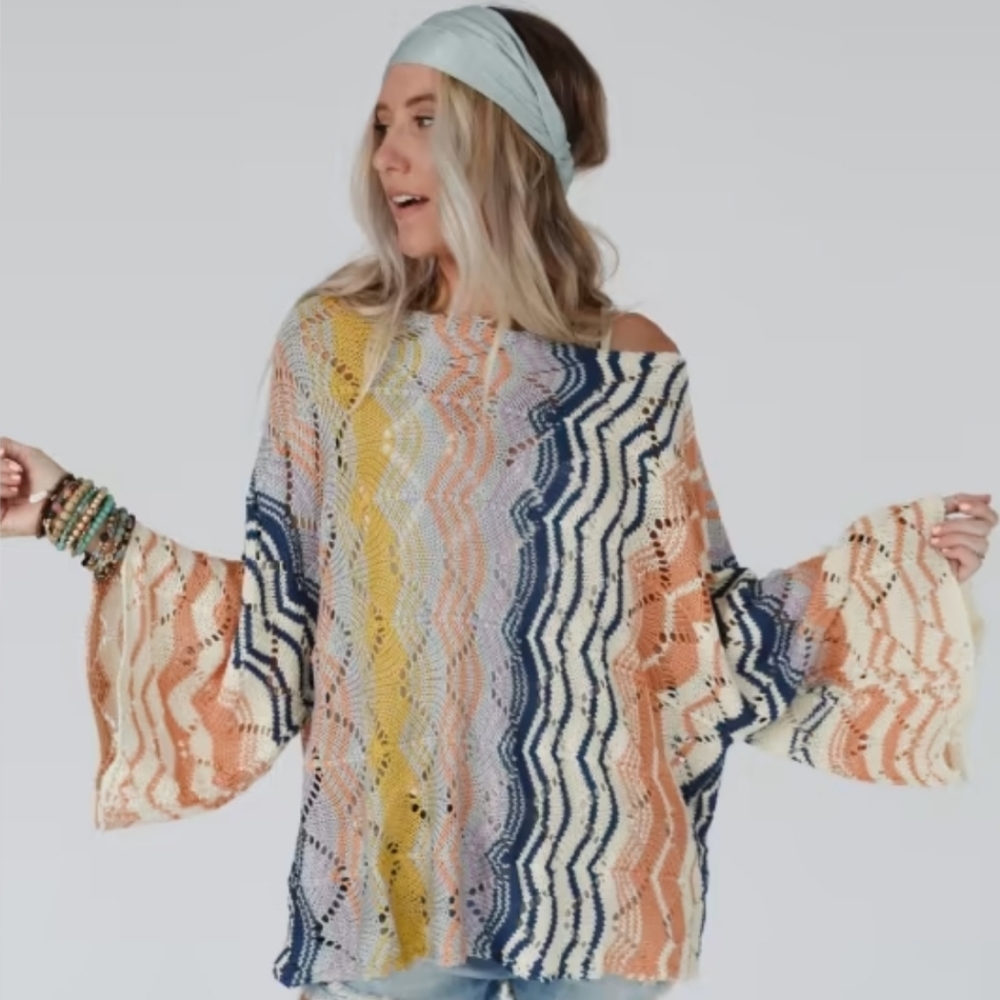 Boho Knit Sweater